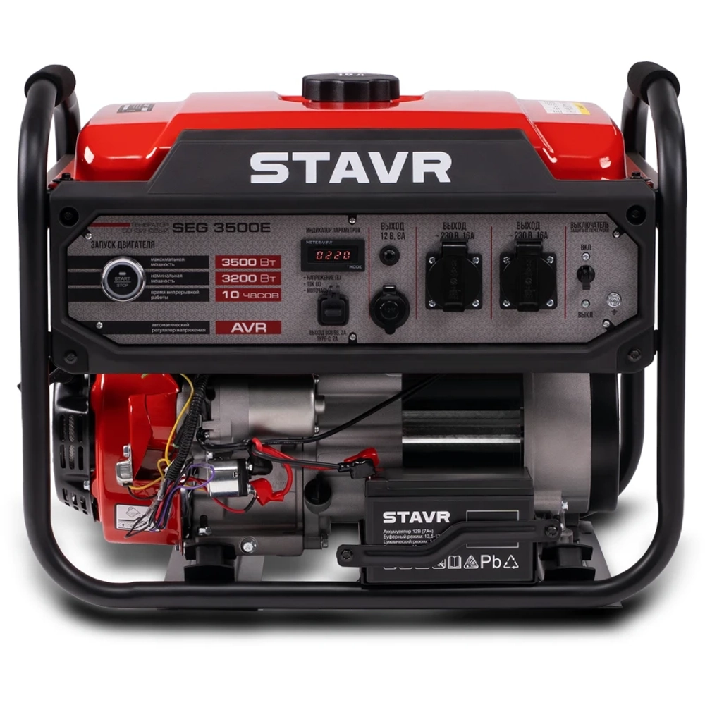 STAVR SEG 3500E генератор бензиновый 9040200016