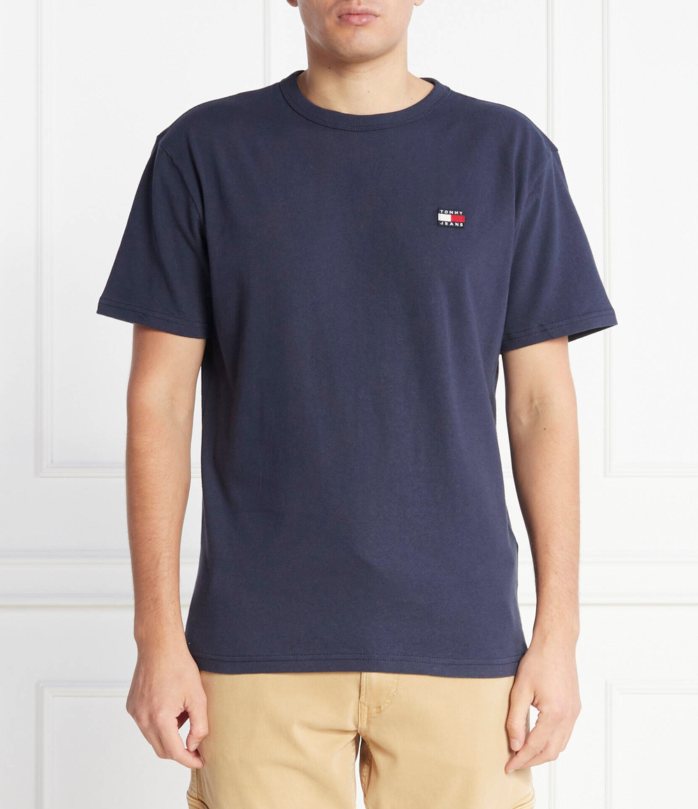 Футболка BADGE Tommy Jeans - темно-синий(DM0DM17870)