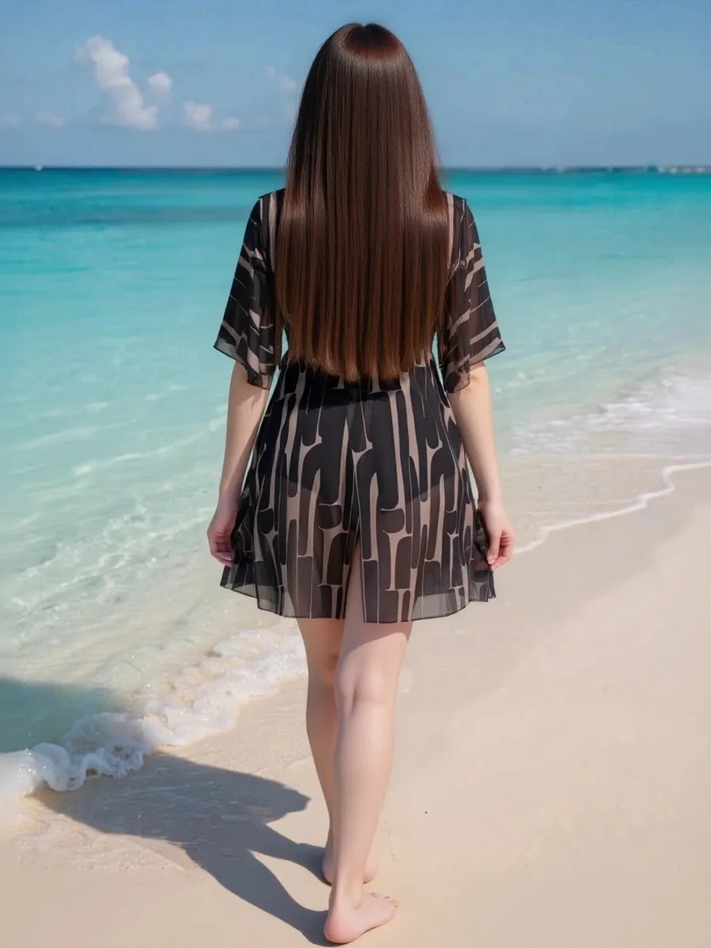 Купальник-платье слитный большой размер