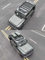 Платформа на крышу с лестницей и ящиком для BAW 212 T01 2024+ Багажник ны крышу Боковая лестница Ящик хранения