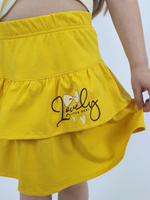 02-136-5 Комплект для девочки (фуфайка+ юбка)