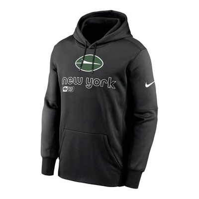 Толстовка Nike Therma NFL New York Jets Black Sweatshirt