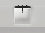 Раковина накладная Salini ARMONIA SQUARE 02 S-Sense 130512G 45 белая