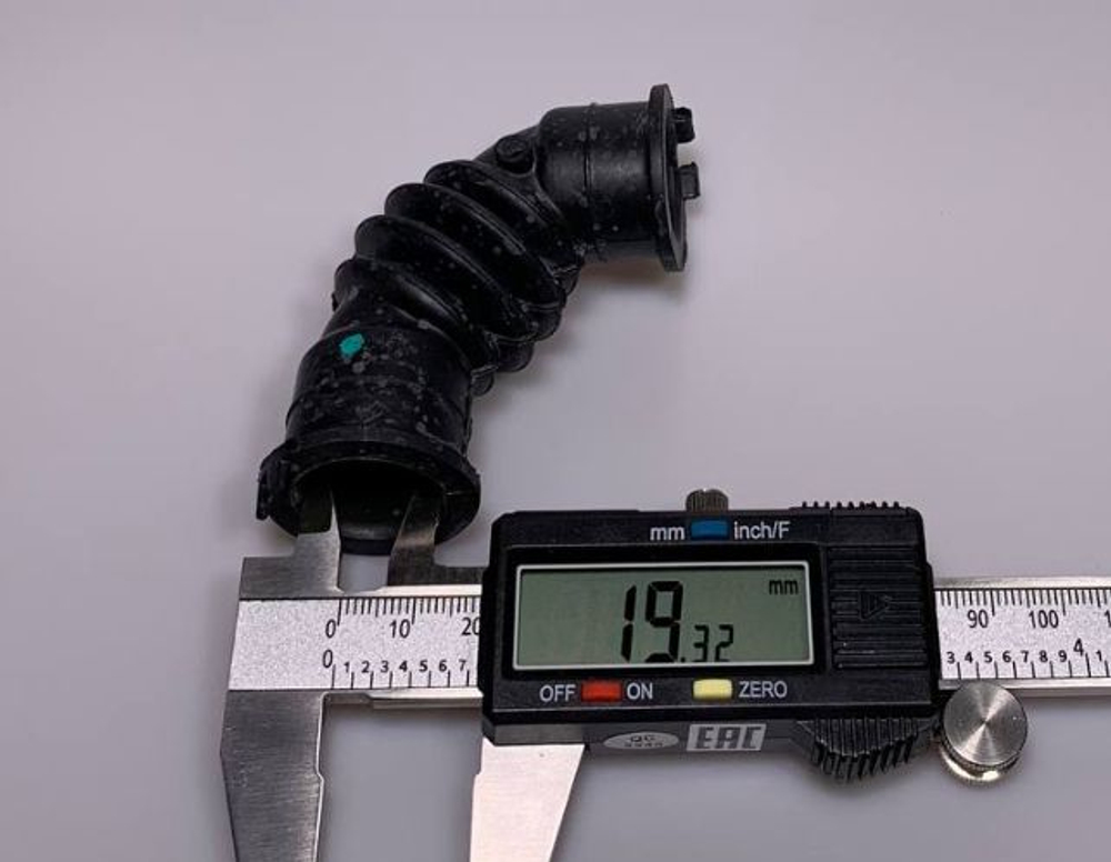 Патрубок отвода пара для стиральной машины 355