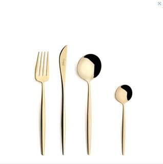 Набор столовых приборов Cutipol Moon Champagne 24пр MO.006.CH