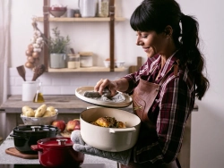 KitchenAid Чугунная кастрюля 26 см 5,2 л с кремом EAN 4894871009356