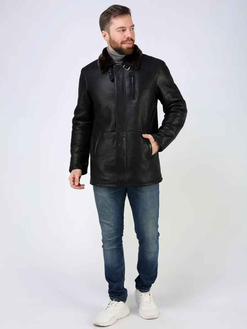 Дубленка зимняя натуральная