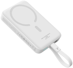 Внешний аккумулятор Baseus Magnetic Mini 10000 мАч белый