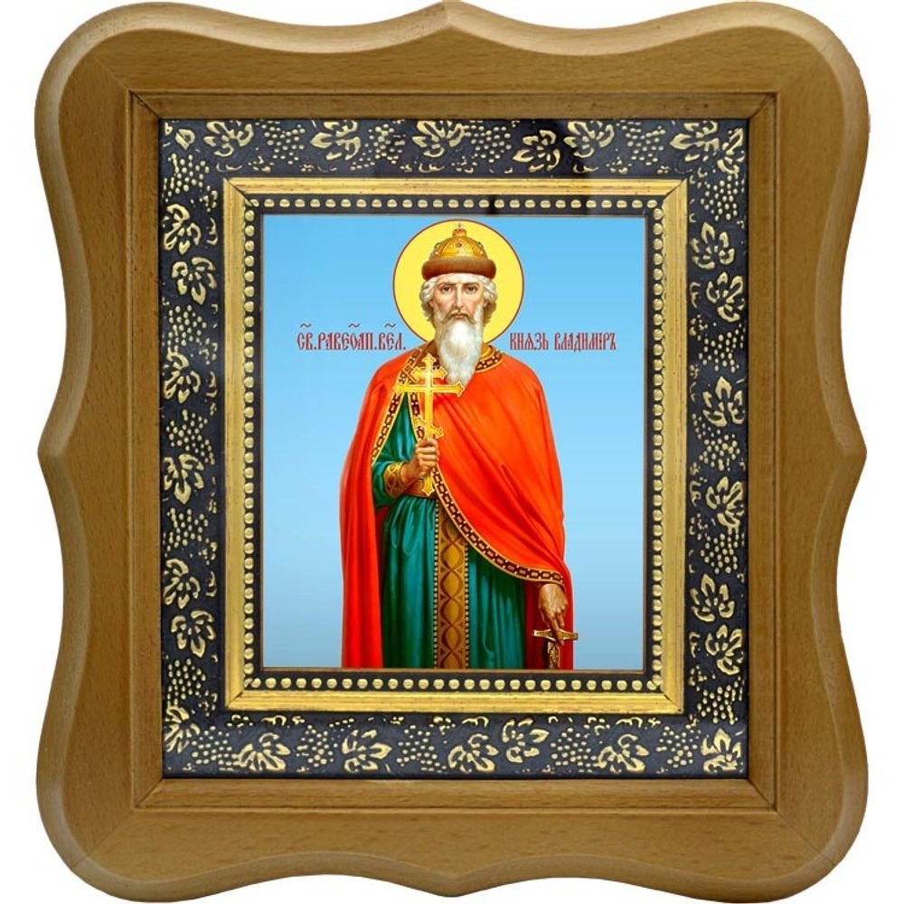 Владимир Великий равноапостольный князь. Икона на холсте.