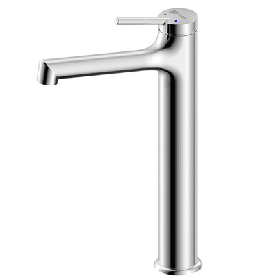 смеситель умывальник LEMARK Minima высокий, монолитный, хром LM3809C