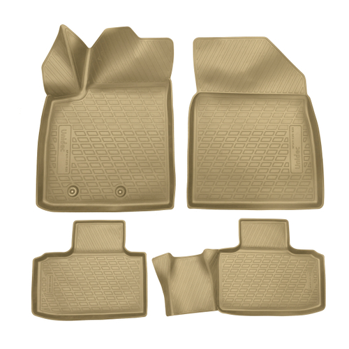 Ковры в салон Norplast/Unidec для Dongfeng SHINE MAX (2023-), Бежевый, арт.NPA11-C25-920-1-B