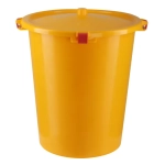 Бак для утилизации медицинских отходов КМ-проект класс Б 35 л высота 495 мм желтый с крышкой