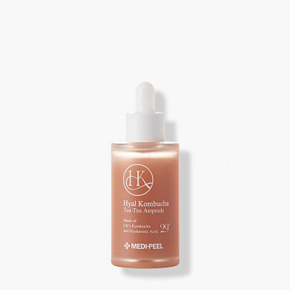 MEDI-PEEL Hyal Kombucha Tea-Tox Ampoule (50ml) Сыворотка с 70% комбучи и липосомальными керамидами