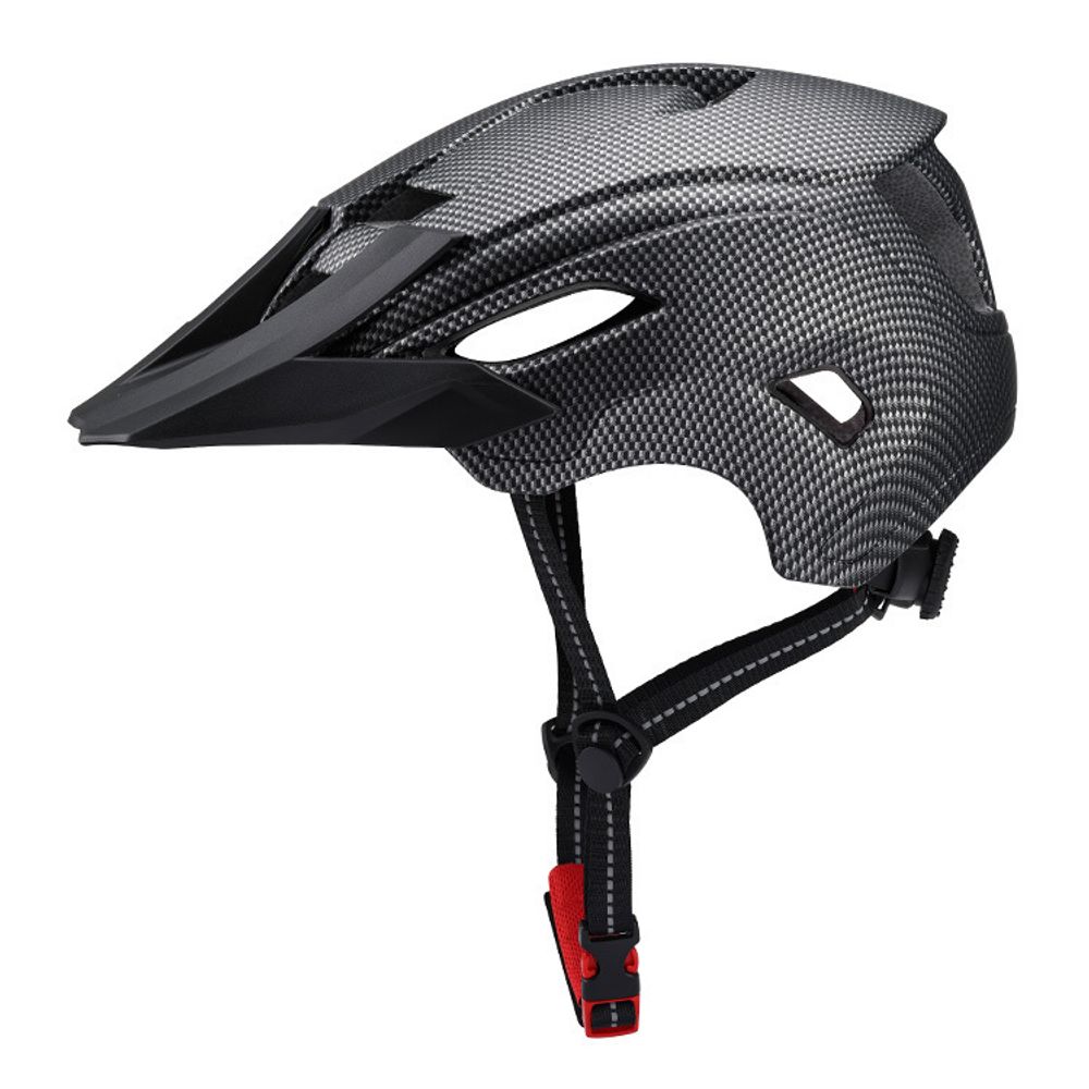 Шлем велосипедный SK-005 (L 56-61 см) 13 отверстий, 280 гр.цв. Углеродное волокно
