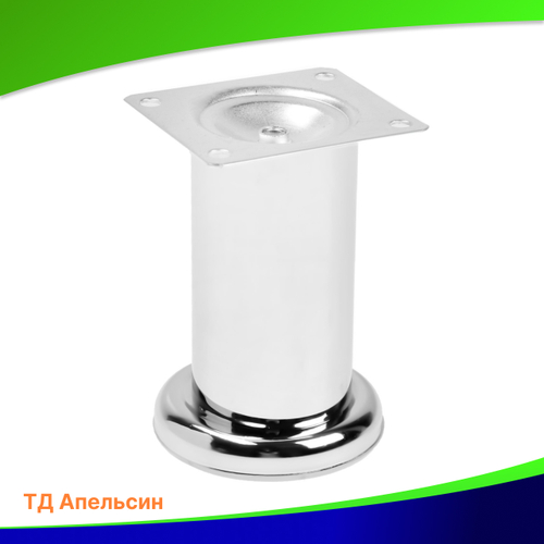 Опора мебельная нерегулируемая / мебельные ножки 80 мм, №338