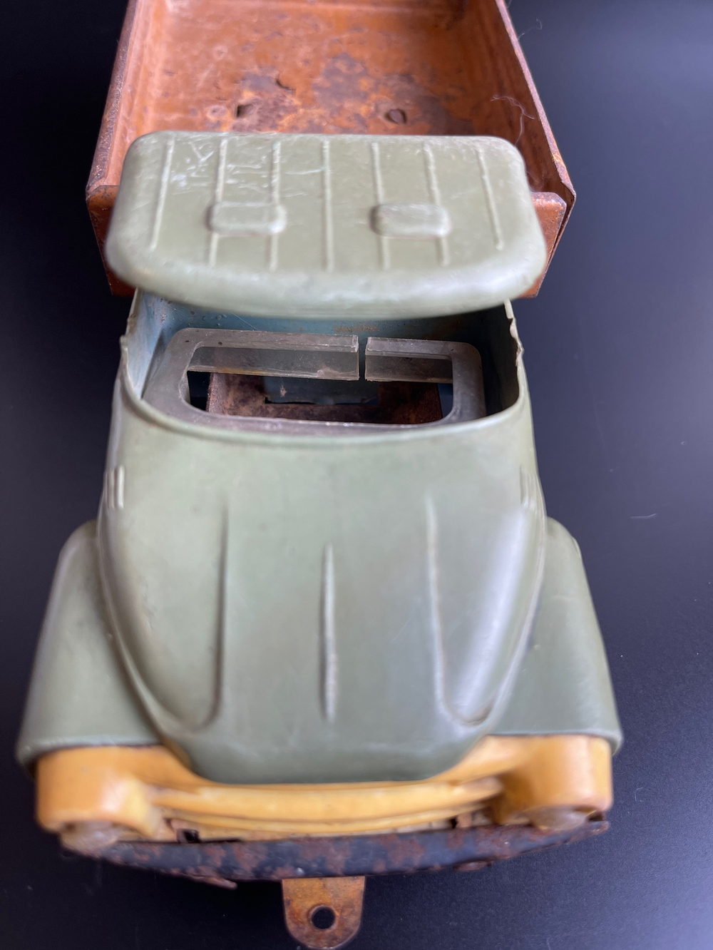 Машина грузовик "ЗИЛ-130" игрушка металлическая коллекционная СССР 1960-1990 гг