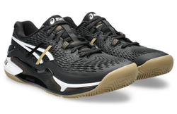 Мужские кроссовки теннисные Asics Gel-Resolution 9 BOSS Clay - black/camel