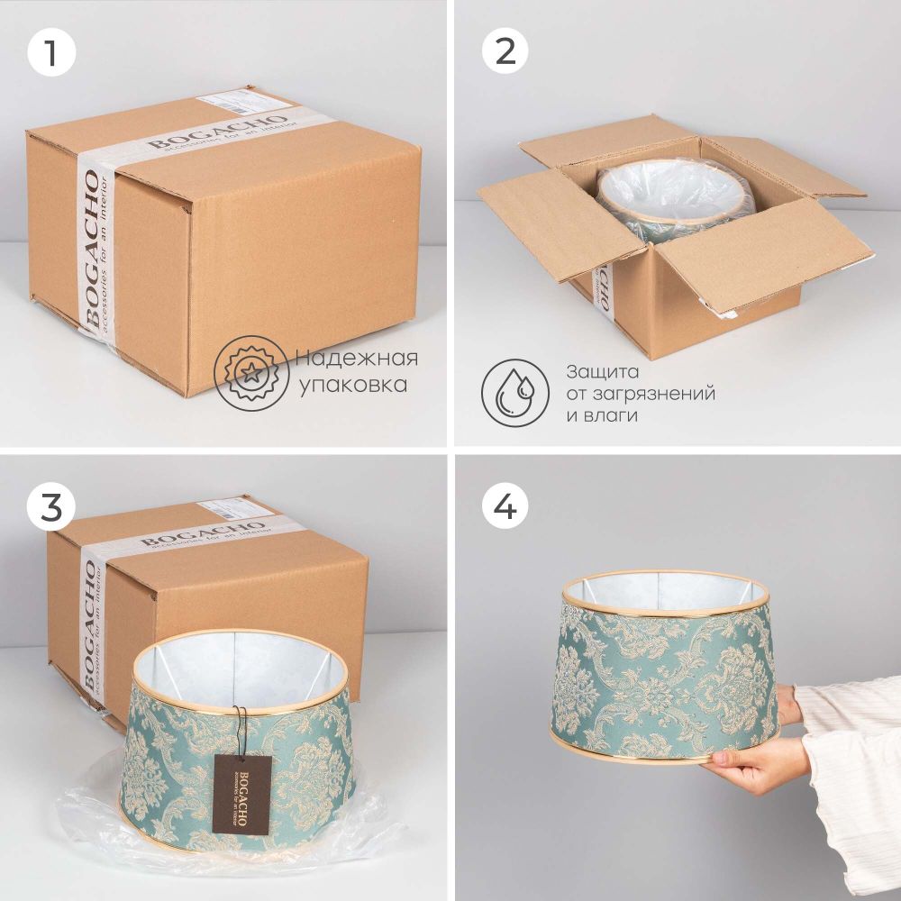 Абажур Тюссо Ватикан Латте