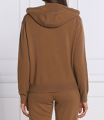 хлопчатобумажные Худи oceano Max Mara Leisure - коричневый(334601266)