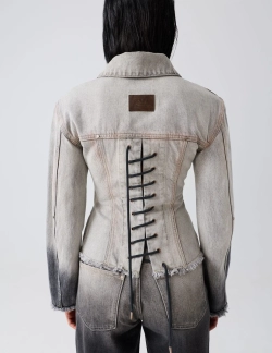 Джинсовая куртка "Чай на бегу"