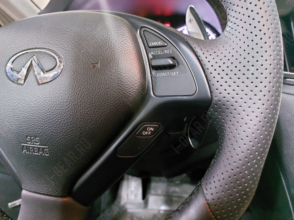 Реставрация панели руля Infiniti G37/35/25 EX25/35/37