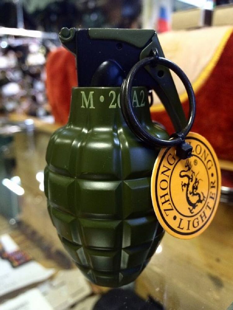 Зажигалка газовая GREN HAND М26А2 Olive