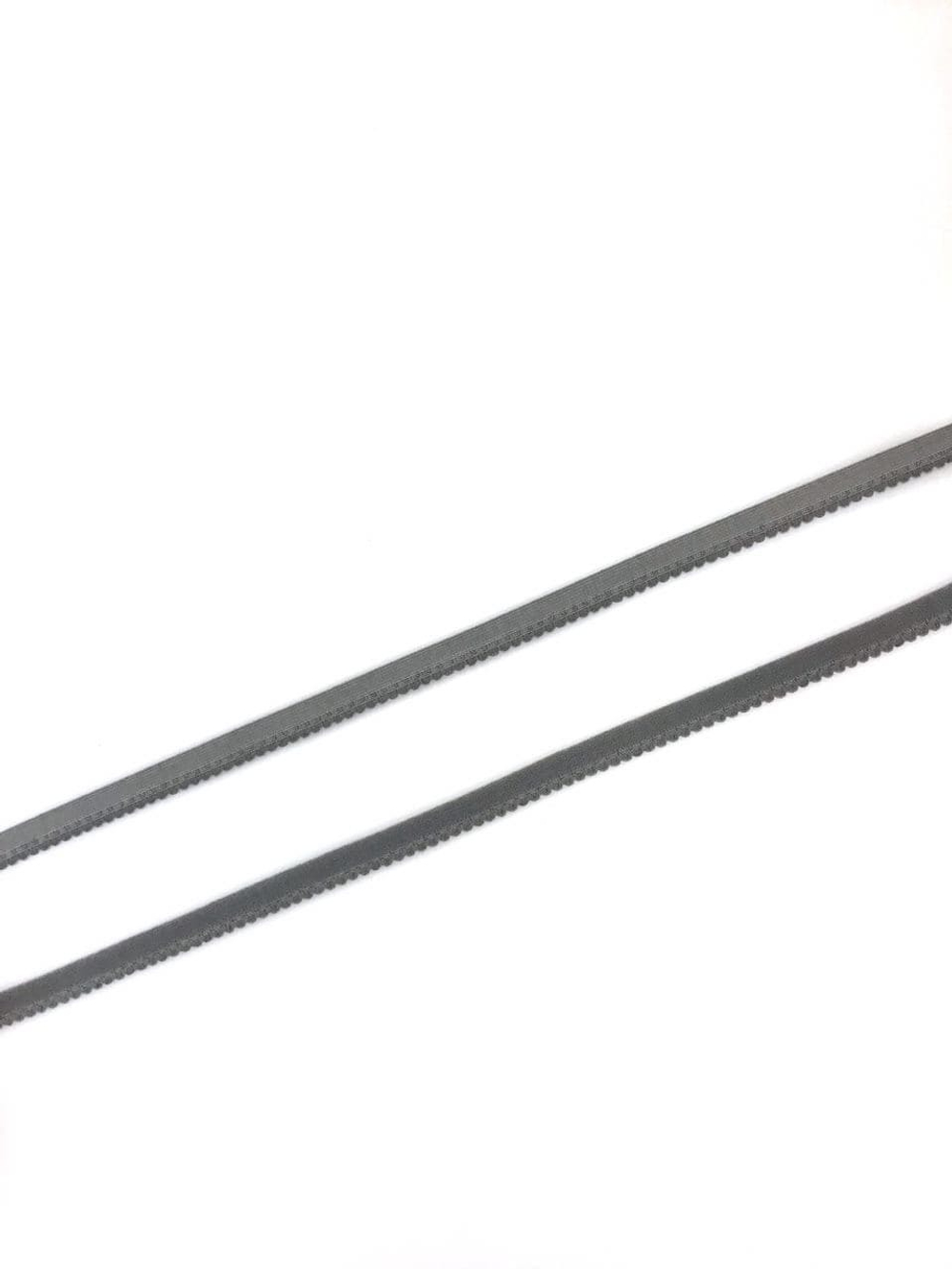 Отделочная резинка становая серая 10 мм