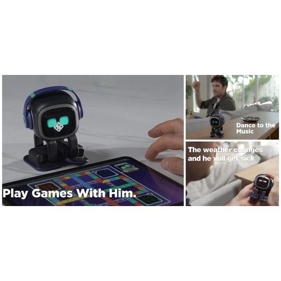 Умный робот EMO Robot AI с искусственным интеллектом (White)