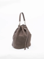 сумка через плечо маленькая натуральная замша