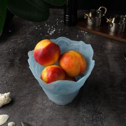 Салатник 800 мл d 16 см h13 см   конус матовое стекло P.L. Proff Cuisine [4]