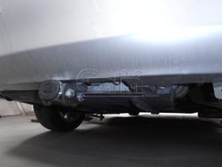 Оцинкованный фаркоп на Toyota Corolla E15 седан 2007-2013 (без электрики), Galia T060C