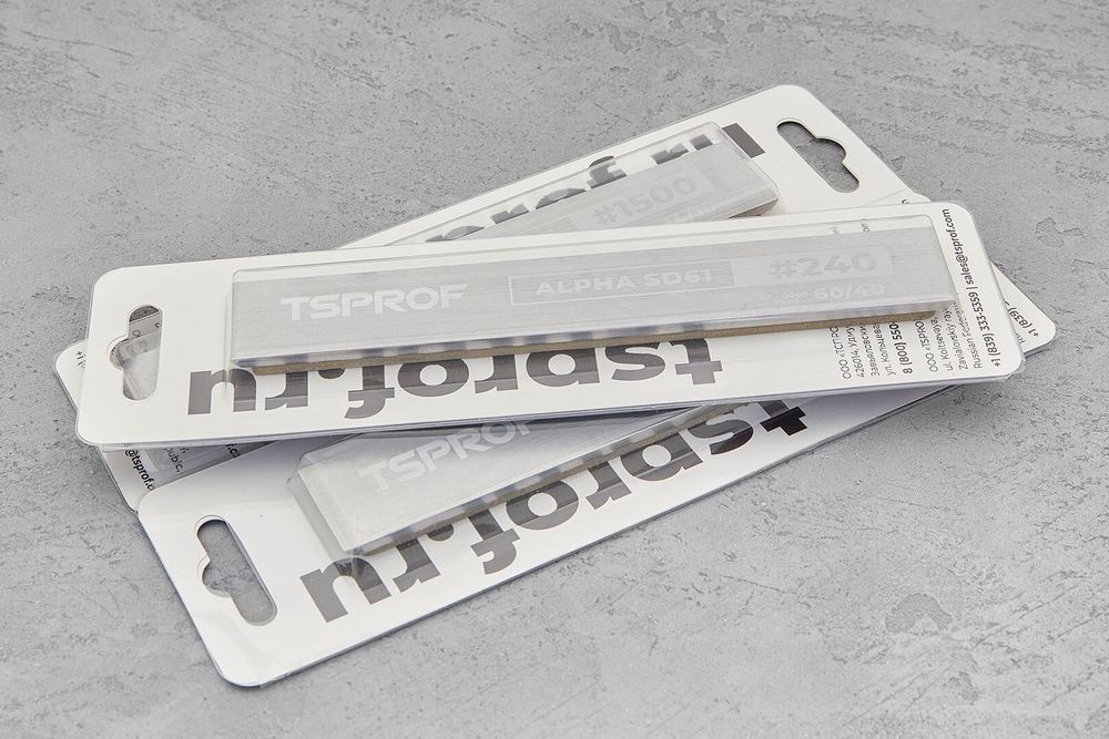 Брусок алмазный Alpha, зернистость 28/20 (600 грит), на бланке 150х25мм