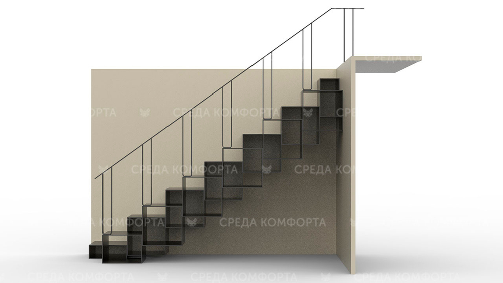 Металлическая лестница LSTN0061