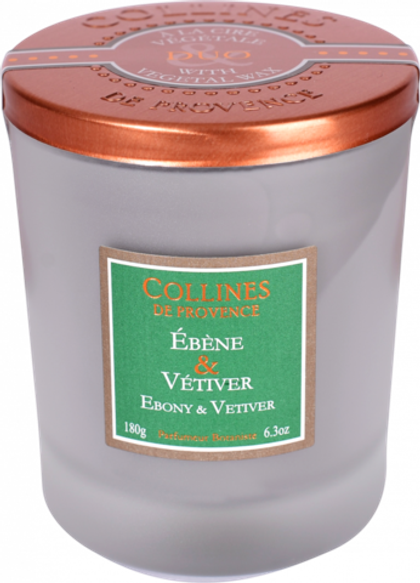 Свеча Collines 180гр Дуэт Ebony & Vetiver