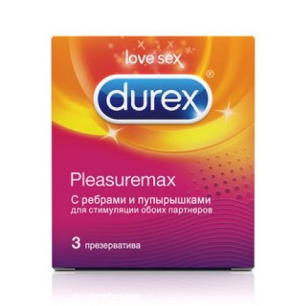 Презервативы Durex Pleasuremax №3