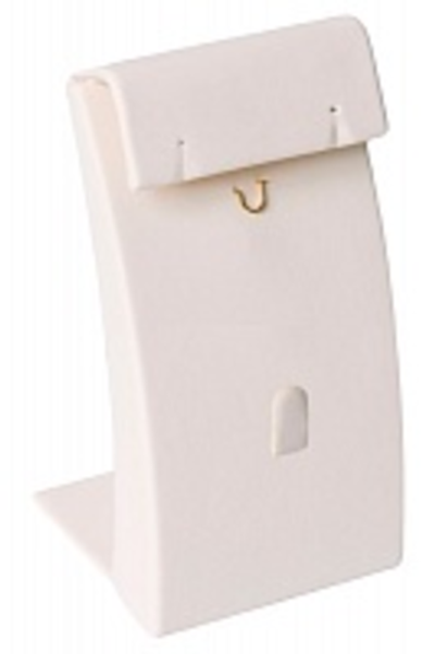 Подставка для гарнитура/изогнутая/2 отверстия на планке/язычок/игольчатый зажим/ф.№6 (2 резинки)