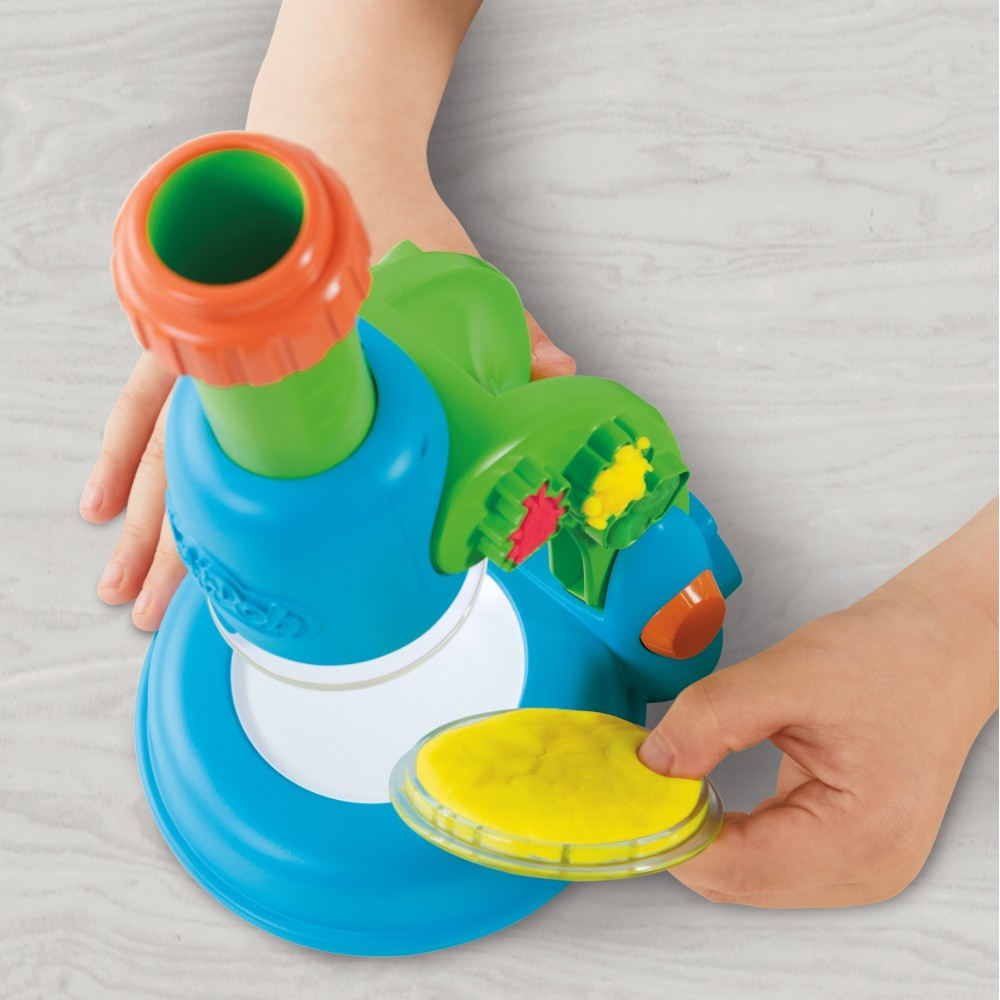 Play-Doh - Пластилин Микроскоп с подсветкой Набор с аксессуарами G0494