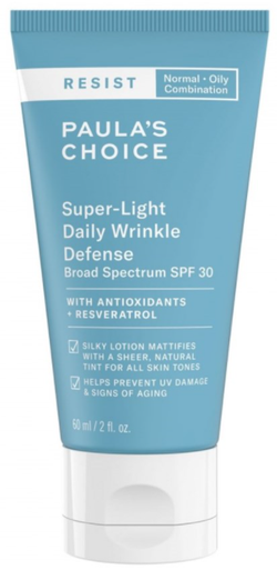 Paula's Choice RESIST Super-Light Daily Wrinkle Defense SPF 30 легкий крем против морщин 60мл