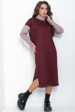 Платье Мишель (бордово-розовое) П11810 LT Collection