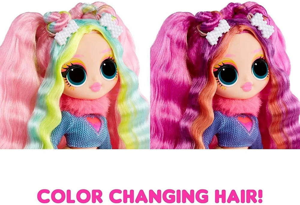 Кукла LOL Surprise OMG Sunshine makeover Bubblegum DJ 589426