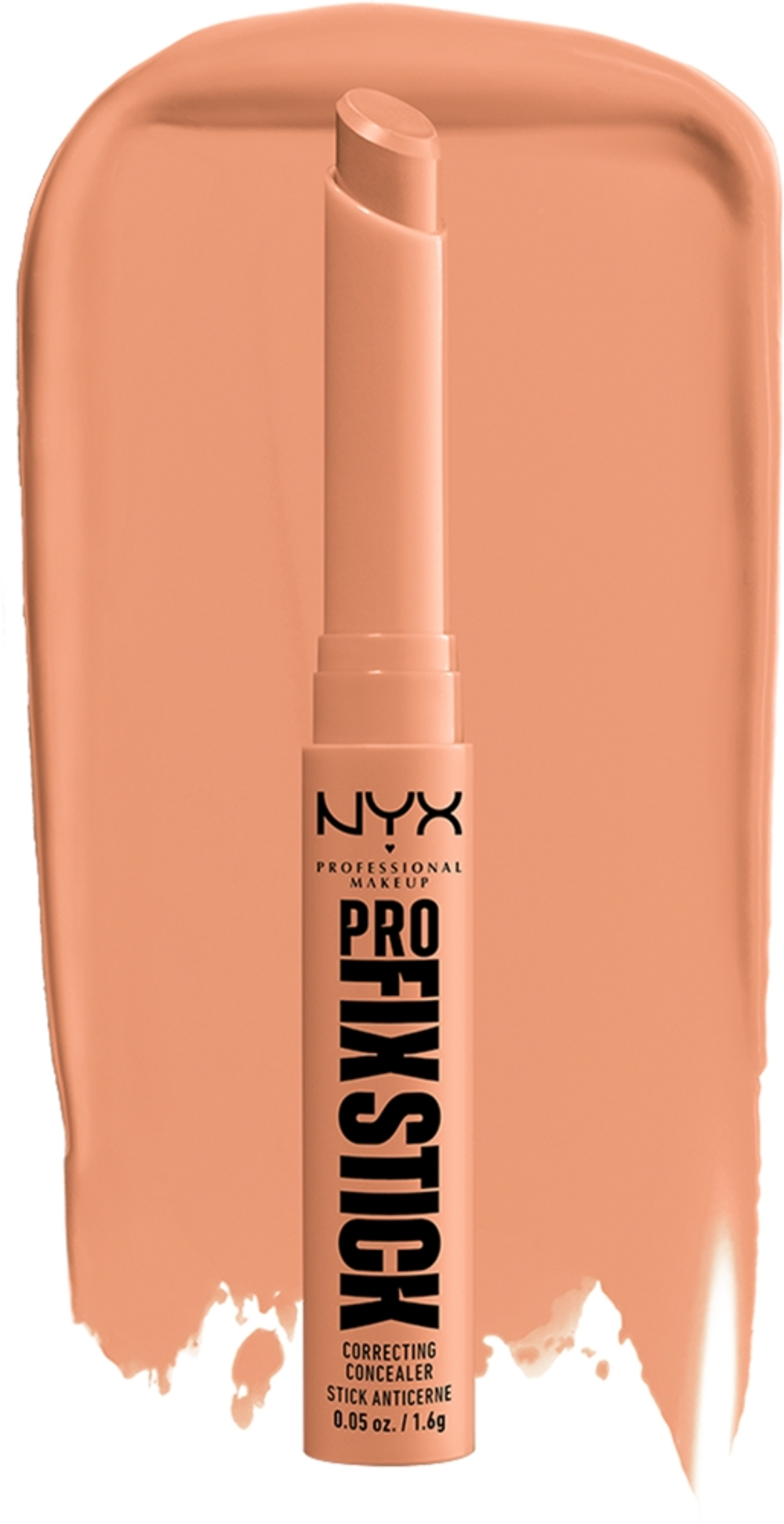 NYX Professional Makeup Pro Fix Stick - Корректор для выравнивания тона кожи оттенок 0.4 Dark Peach, 1 g