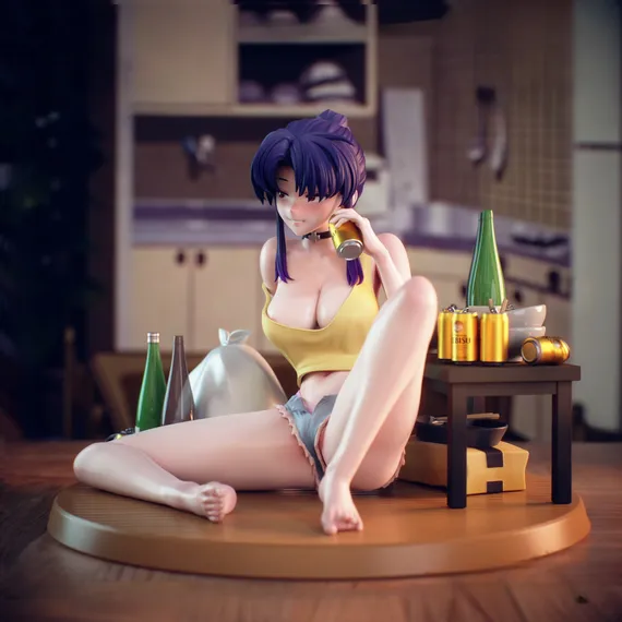 Misato with NSFW ver. - Evangelion