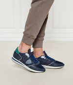 Кожаные кроссовки trpx Philippe Model - темно-синий (TZLU)