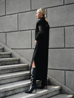 Платье из трикотажа джерси