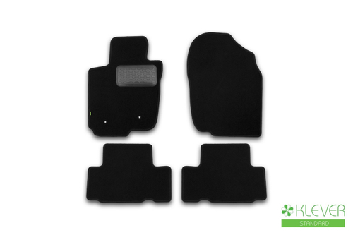 Коврики в салон для TOYOTA Rav 4 2010-2014, кроссовер, 4 шт. (текстиль) арт.KVR02485501210KH