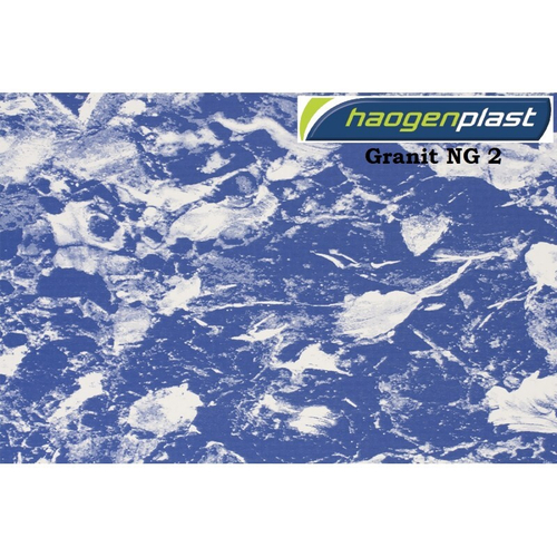 Пленка ПВХ 1,65х25,00м "Haogenplast", Granit NG 2, темный гранит