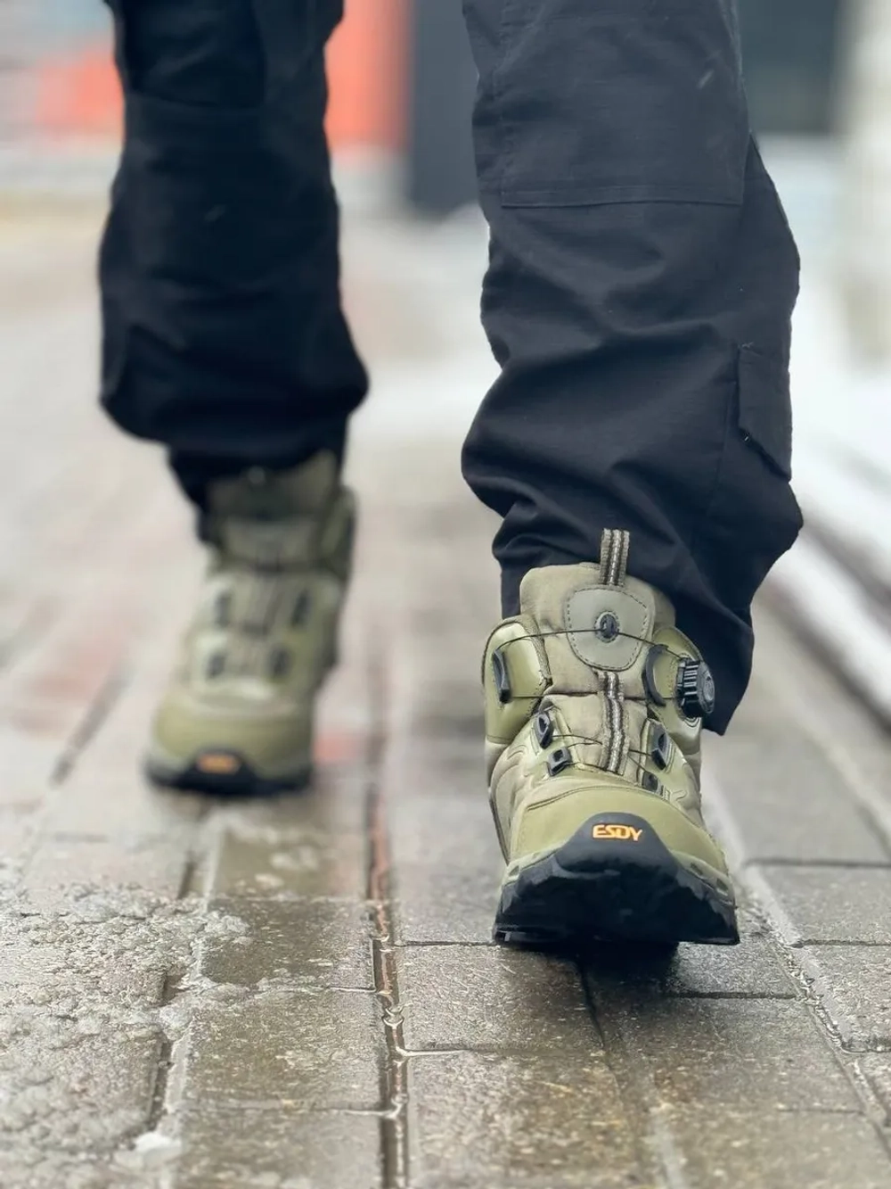 Ботинки ESDY Олива