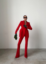 Брюки "Валенсия", красный