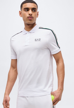 EA7 Emporio Armani ITALIAN SPIRIT - Футболка-поло - Белый