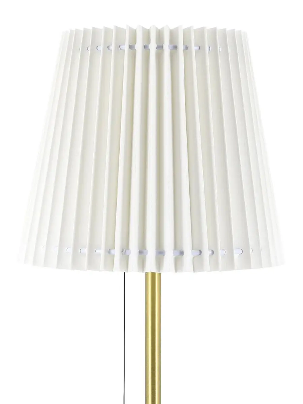 Торшер настольный с абажуром из ткани